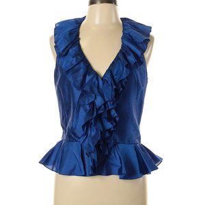 Ralph Lauren Sleeveless Silk Top 10 EUC